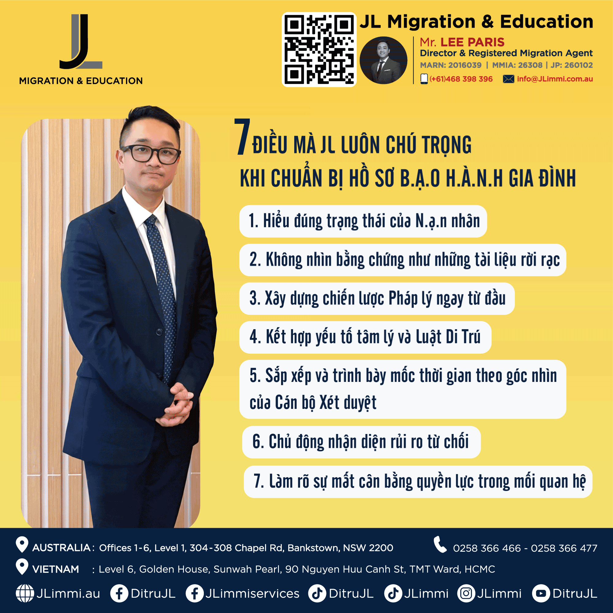 7 điều mà JL luôn chú trọng khi chuẩn bị hồ sơ bạo hành gia đình 7 điều mà JL luôn chú trọng khi chuẩn bị hồ sơ bạo hành gia đình